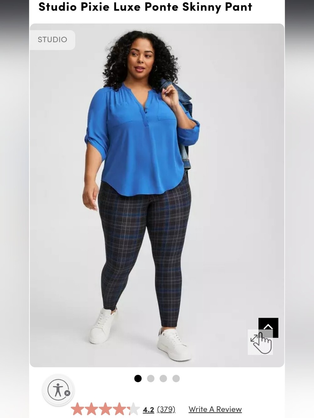 Torrid Studio Pixie Luxe Ponte Pant